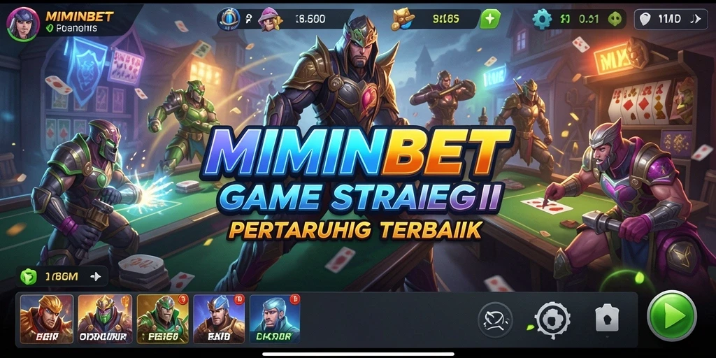 Screenshot dari gameplay MIMINBET yang penuh aksi dan strategi.