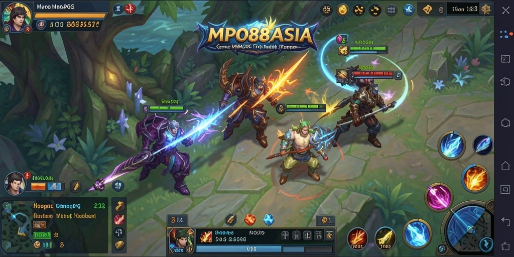 Screenshot MPO88ASIA menampilkan petualangan epik dalam dunia MMORPG.