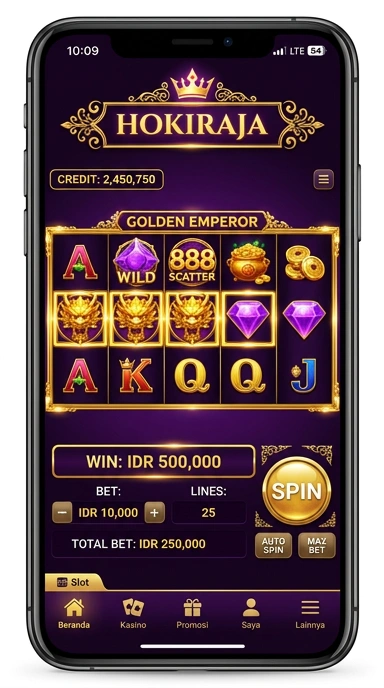 Proses unduh APK yang cepat dan mudah di hokiraja.